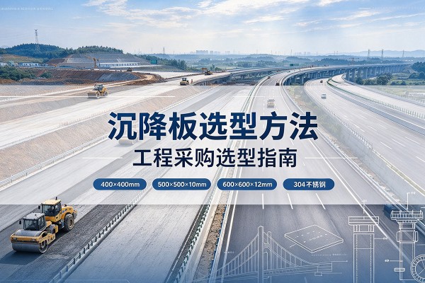 湘西沉降板选择方法