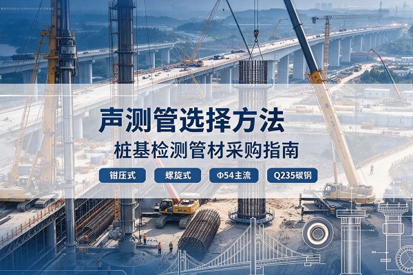 湘西声测管选型标准