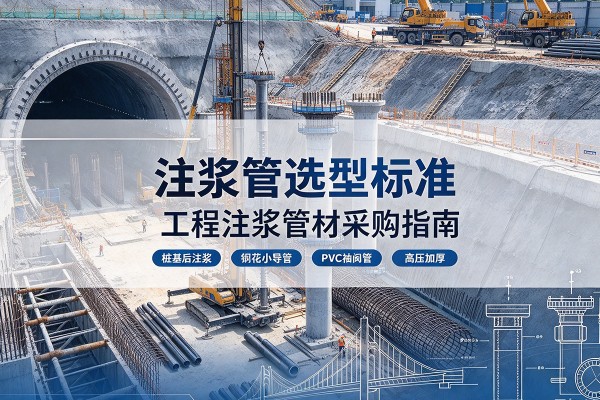 湘西注浆管选型标准